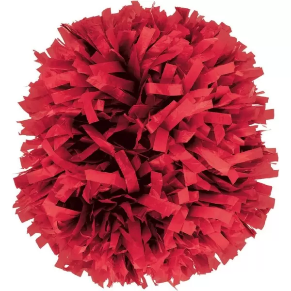 Plastic Instock Cheerleading Pom White