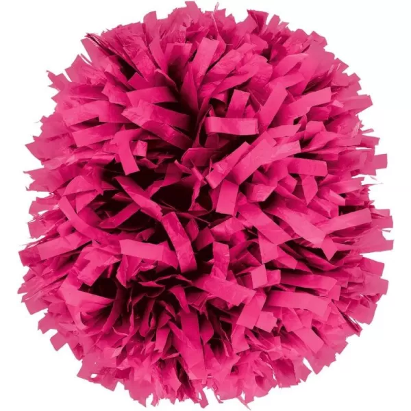 Plastic Instock Cheerleading Pom White