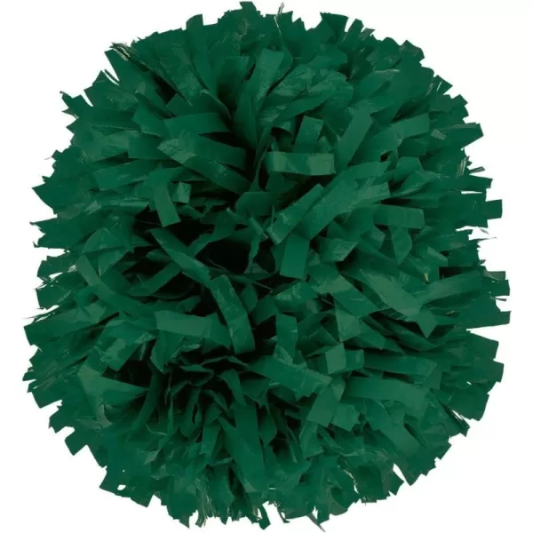 Plastic Instock Cheerleading Pom White