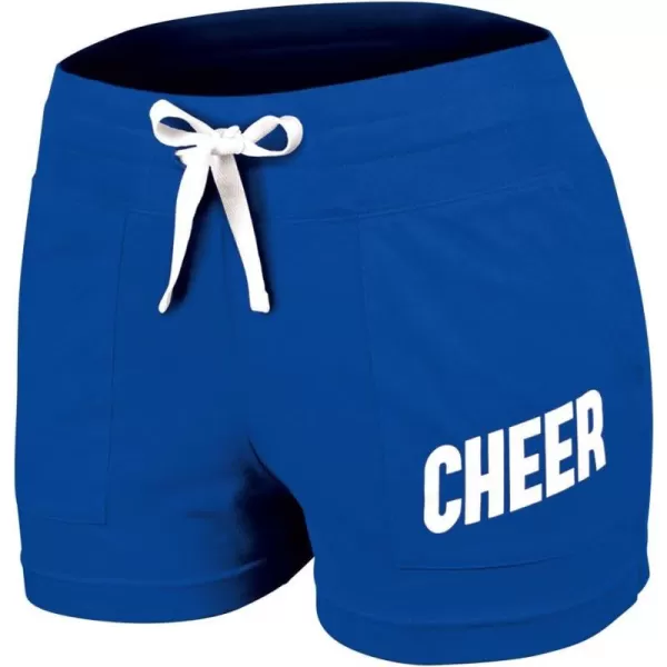 chassé Classic 100% Cotton Cheerleading Practice Short with Drawstring -