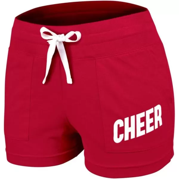 chassé Classic 100% Cotton Cheerleading Practice Short with Drawstring -