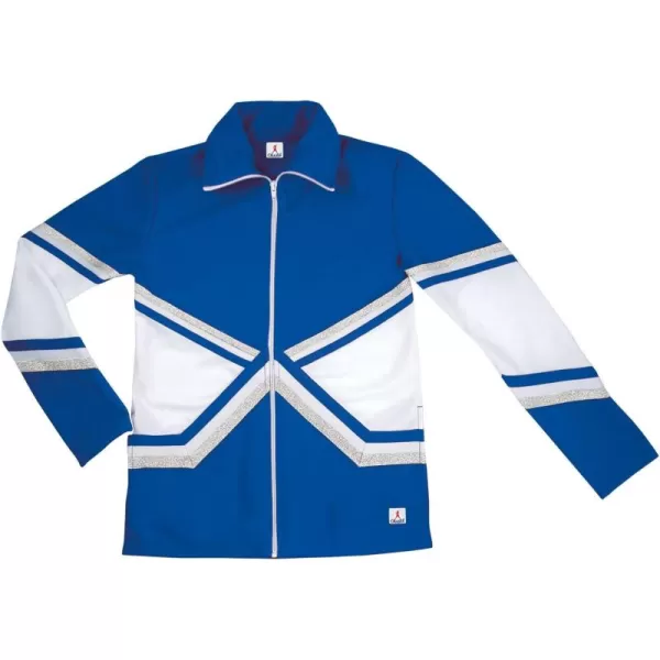 chassé Metallic Double Knit Warm-Up Jacket - Womens Sizes