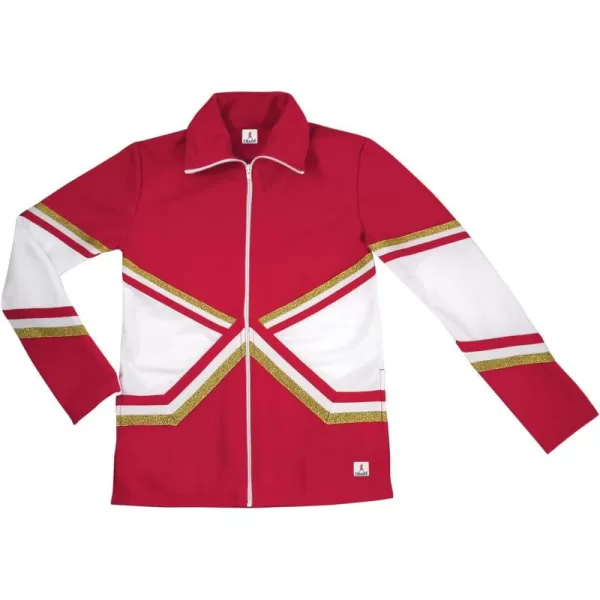 chassé Metallic Double Knit Warm-Up Jacket - Womens Sizes