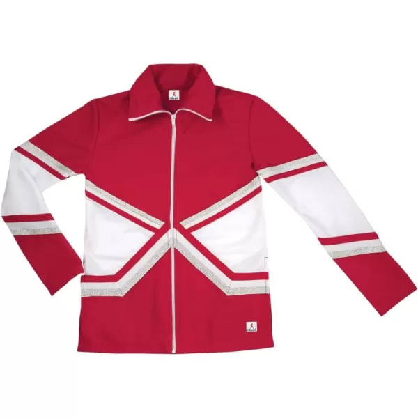 chassé Metallic Double Knit Warm-Up Jacket - Womens Sizes
