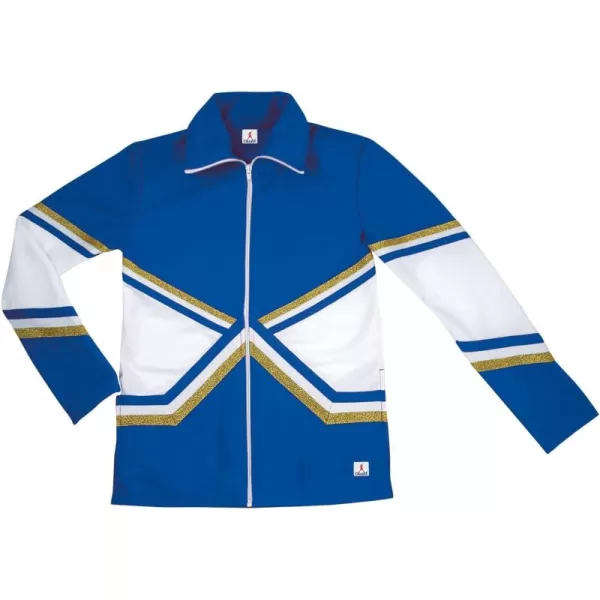 chassé Metallic Double Knit Warm-Up Jacket - Womens Sizes