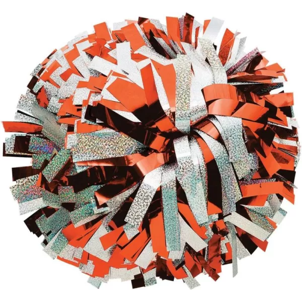 chassé Metallic with Holographic Mix Cheerleading Pom - Black/Gold