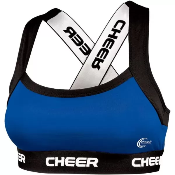 chassé Performance C-Prime 2.0 Fitted Cheerleading Practice Sports Bra - - Youth