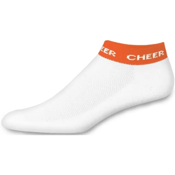 chassé Women's In-Stock Low Anklet With Cheer Stripe Socks - Adult Sizes