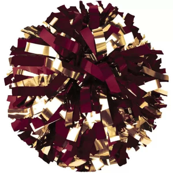 chassé Youth 2-Color Metallic Cheerleading Pom Mred/Msil