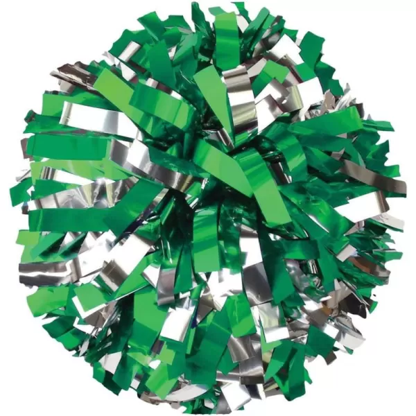 chassé Youth 2-Color Metallic Cheerleading Pom Mred/Msil