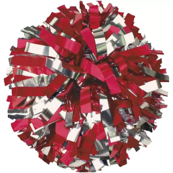 chassé Youth 2-Color Metallic Cheerleading Pom Mred/Msil