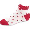imagechass Womens Bow And Dots Anklet WhiteRed Adult