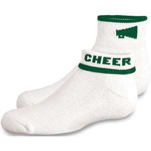 imageInStock Flip Crew Sock Forest Grn Adult