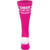 imagechass Cheer for the Cause Ribbon KneeHigh Sock  Youth and Adult Cheerleading SocksPink
