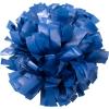 imagechass Youth Girls Cheerleading Pom  Solid Color Classic Pom Pom with Kap Handle for Dance Sports Celebrations Sold Individually Royal