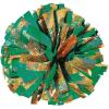 imageChasse Holographic Cheerleading Pom Pom  2Color Shiny Cheer Pom with Baton Handle for Dance Sports Celebrations Sold IndividuallyKELLYGOLD