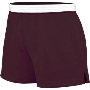 imagechass Practice Knit Cheerleading Shorts  Youth Girls SizesBrown