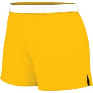 imagechass Practice Knit Cheerleading Shorts  Youth Girls SizesGold