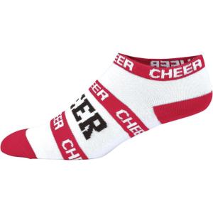 imagechass Cheer Extreme Lowcut Anklet for Cheerleaders   YouthRed