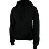 imagechass Cheer Girls Basic Hooded Sweatshirt  Solid Color PullOver with Adjustable Draw Cord and Pouch PocketBlack