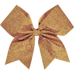 imagechass Glitter Performance Hair BowGlitter Gold