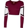 Maroon/White/Black