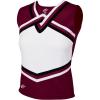 Maroon/White/Black