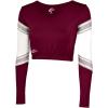 Maroon/White/Met Silver