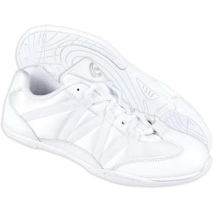 imagechass Ace II Youth Cheerleading Shoes  White Cheer Shoes for GirlsWhite