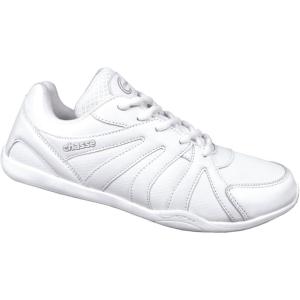 imagechass Surge Womens Cheerleading Sneaker  White Low Profile Cheer Shoe  Adult SizesWhite