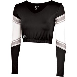 imagechass Womens Performance Blaze BodylinerBlackWhiteMet Silver