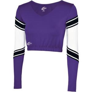 imagechass Womens Performance Blaze BodylinerPurpleWhiteBlack