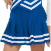 imagechass DoubleKnit KnifePleat Cheerleading Skirt  Cheer Uniform SkirtPurple  Youth Sizes