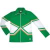 imagechass Girls Metallic Double Knit WarmUp Jacket for Cheerleaders  Youth SizesKellyGold
