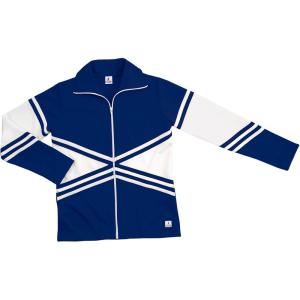 imagechass Double Knit XStyle WarmUp Jacket  Youth Girls SizesNavy