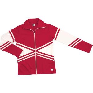imagechass Double Knit XStyle WarmUp Jacket  Youth Girls SizesRed