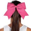 imagechass Jumbo Hair BowMETALLIC SILVER