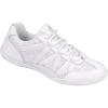 imagechass Flash White Girls Cheerleading Sneaker  GlitterInfused Cheer Shoe  Youth SizesWhite
