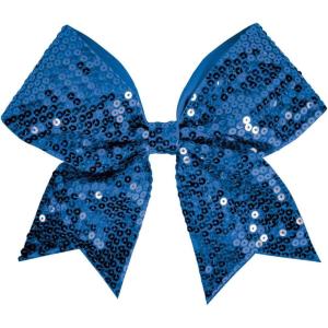 imagechass Sequin Performance Hair BowSEQ ROYAL