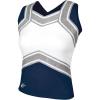 Navy/White/Met Silver