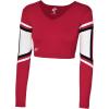 imagechass Womens Performance Legacy BodylinerRedWhiteBlack