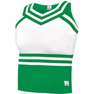 imageDouble Knit Sweetheart Cheer Uniform Shell TopKelly