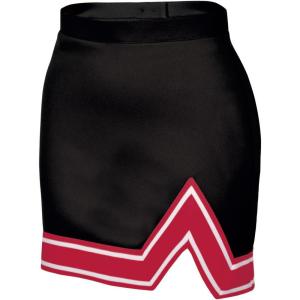 imagechass Girls Blaze SkirtBlackWhiteRed