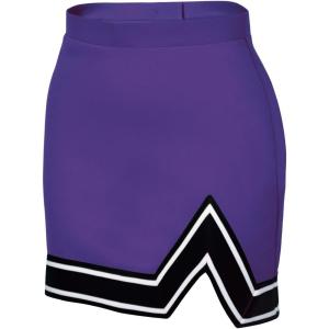imagechass Girls Blaze SkirtPurpleWhiteBlack
