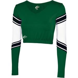 imagechass Girls Performance Blaze BodylinerDk GreenWhiteBlack