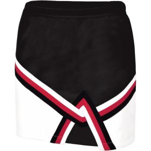 imagechass Sport Legacy Girls Cheerleading Skirt  Cheerleading Uniform in Youth and Adult SizesBlackWhiteRed  Youth Size