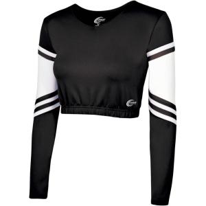imagechass Womens Performance Classic BodylinerBlackWhite