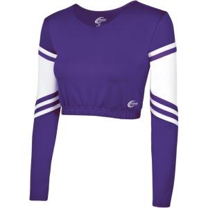 imagechass Womens Performance Classic BodylinerPurpleWhite