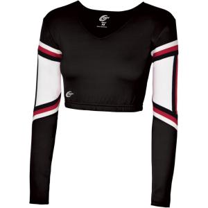 imagechass Womens Performance Legacy BodylinerBlackWhiteRed
