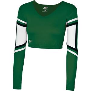 imagechass Womens Performance Legacy BodylinerDk GreenWhiteBlack